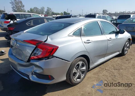 2020 Honda Civic Lx from USA, damaged, VIN 2HGFC2F6XLH543284